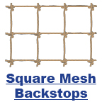Square Mesh Backstops