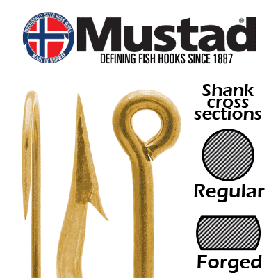 Mustad hooks, highest quality hooks with superior points