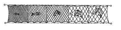 Gill nets various sizes