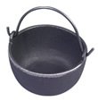 Cast iron pot for melting lead 